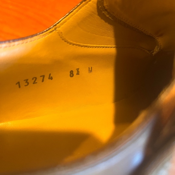 Magnanni light brown double monks size 8 1/2 main image 4